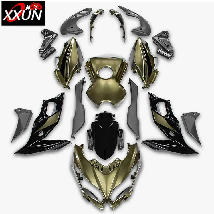 

XXUN Full fairing kit for Kawasaki Versys 650 2015-2021 Motorcycle Fairings Versys-650 VERSYS650 Dark Green bodywork set