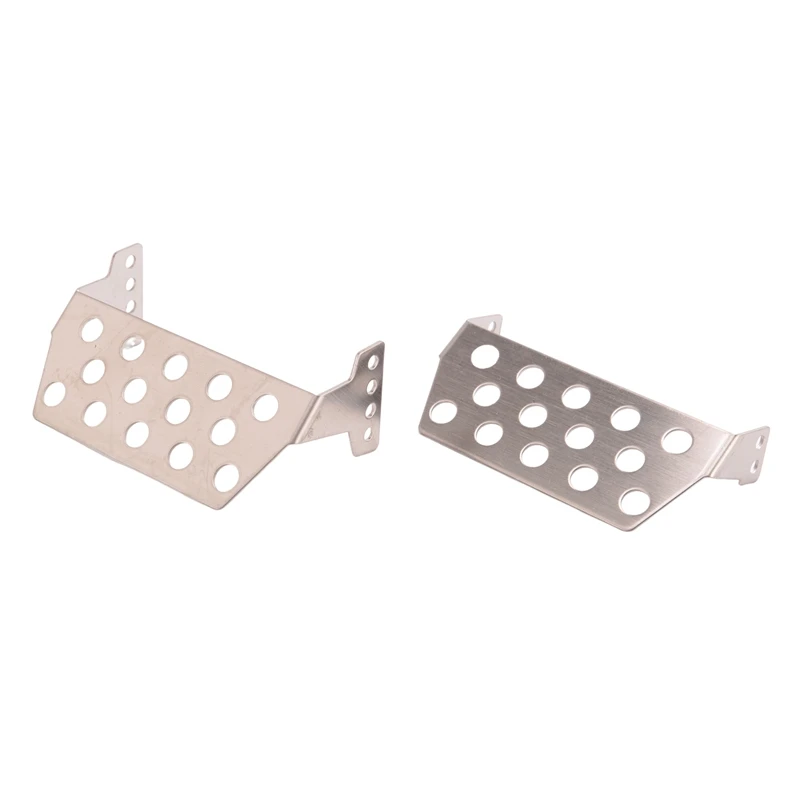 Chassis Armor As Protector Skid Plate Vervanging Upgrades Onderdelen Rvs Voor Traxxas TRX4 TRX-4 1/10 RC Crawler Auto