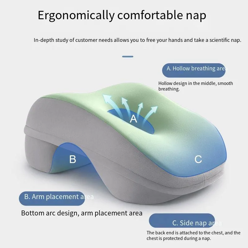 Office Nap Pillow Summer Breathable Multi-function Students Works Soft Comfortable Noon Break Simple Ergonomic Desk Sleeping