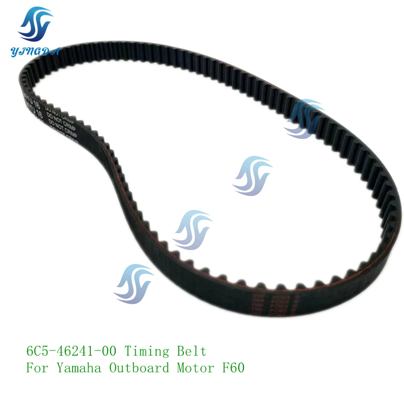 6C5-46241-00 Timing Belt For Yamaha Outboard Motor 4 Stroke Parsun Engine 6C5-46241 ;F25D/T60/F60/F70 Boat Accessories