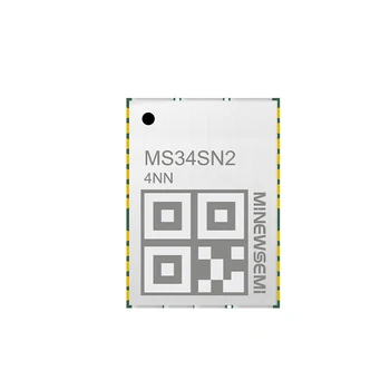 MS34SN2 GPS module L1+L5 support RTK algorithm high accuracy GNSS module RTK position LCC 24pin