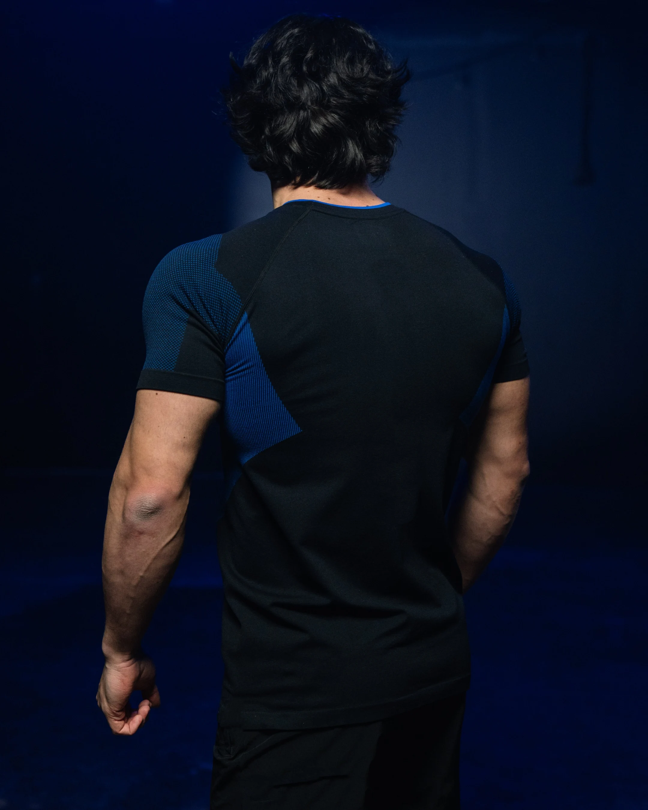 Hero Character Men's MMA Speed Drying Sports T-shirt Fitness Exercise Speed Drying Short Sleeved Halloween Role Playing Costume