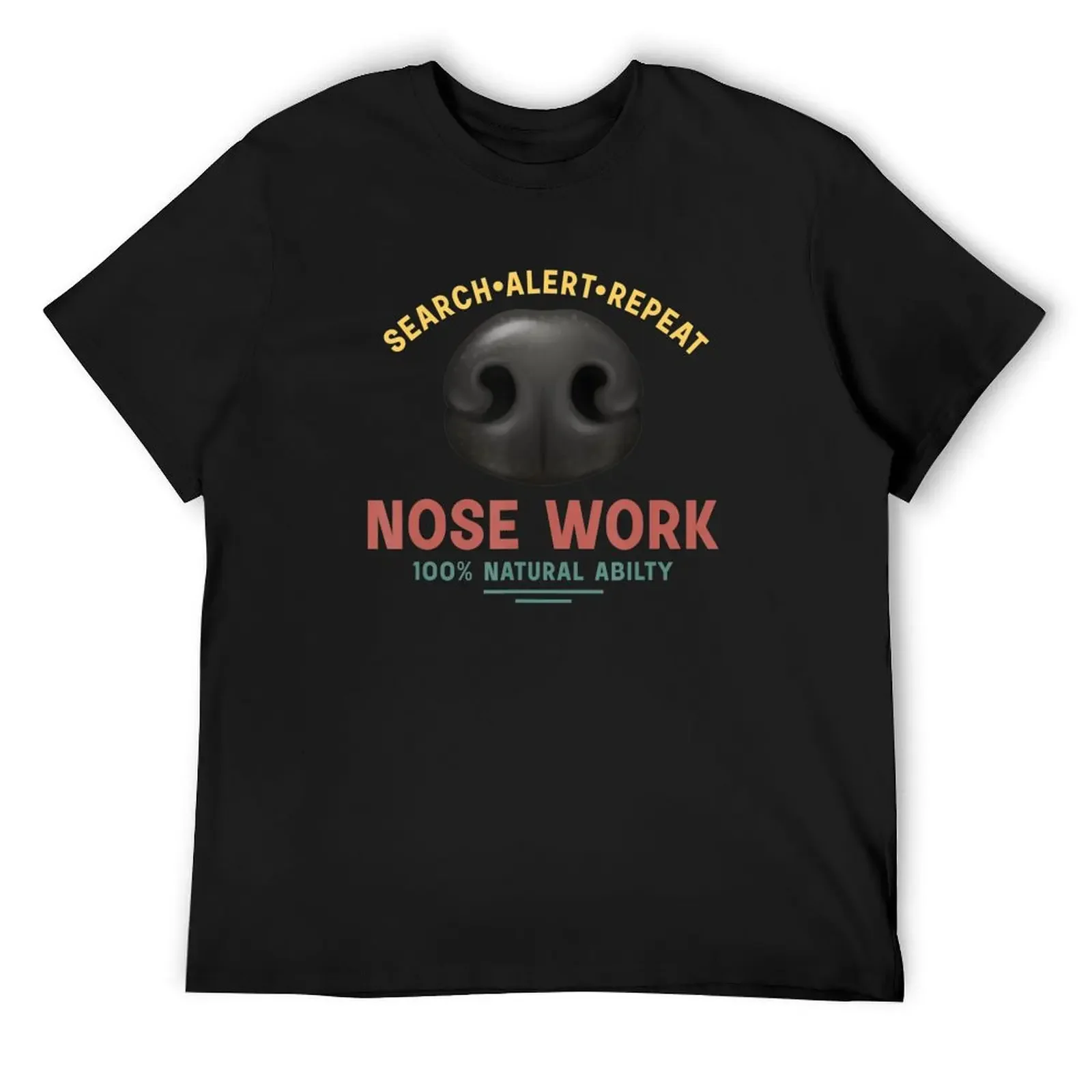Nose Work Scent Work for Dogs Nosework Dog Sport Training T-Shirt Louboutins Short Sleeve Tee Heavyweight T Shirts for Men Women