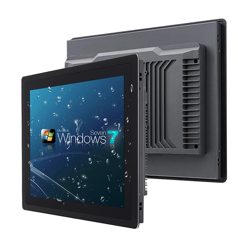 

15.6 Inch Industrial Panel PC Capacitive Touch Intel Core i5-7200U CPU With WiFi Module Embedded Cabinet Computer