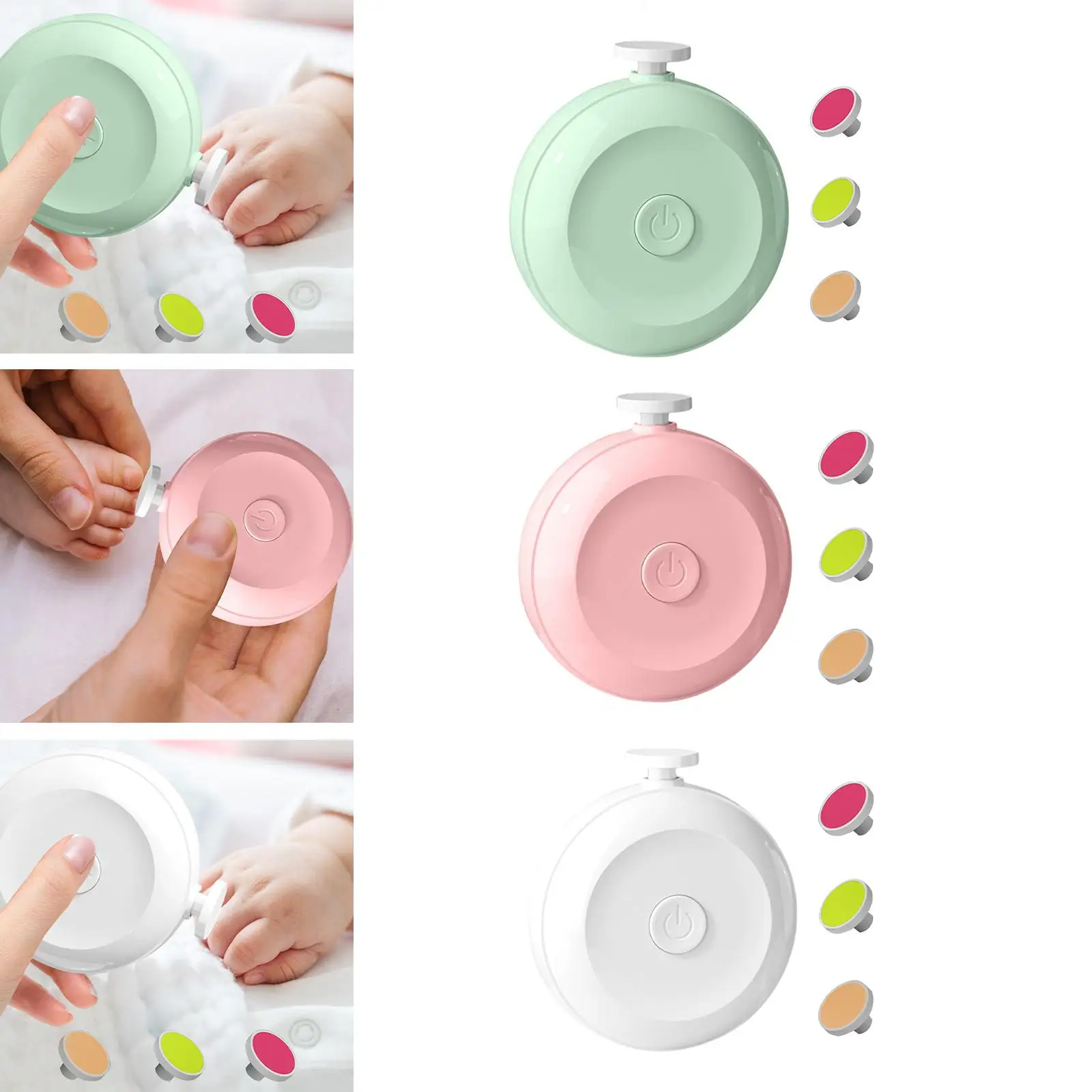 Automatische nagelreiniger, elektrische nagelvijlset, nagelslijper, nageltrimmer voor thuisgebruik