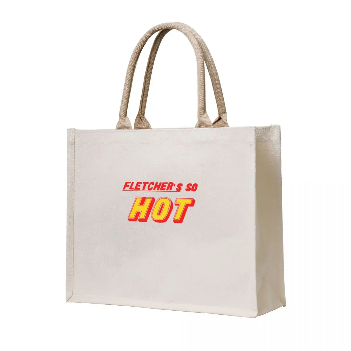 

Fletcher's so hot Tote Bag Reusable bags canvas tote canvas shopping bag