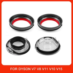 For Dyson V7 V8 V11 V10 V15 Vacuum Cleaner Dust Bin Top Filter Sealing Ring Replacement Dust Bucket Cleaner Spare Part