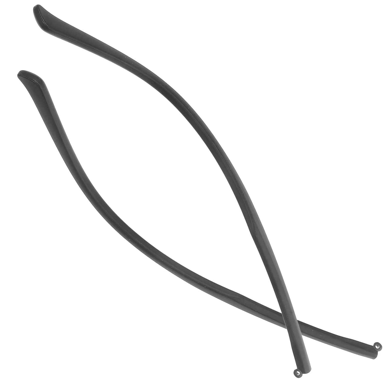 

Eyeglasses Parts Replacement TR90 Plastic Steel Glasses Legs 1.2 Model Black 4 Universal Design Comfortable Fit Easy Install