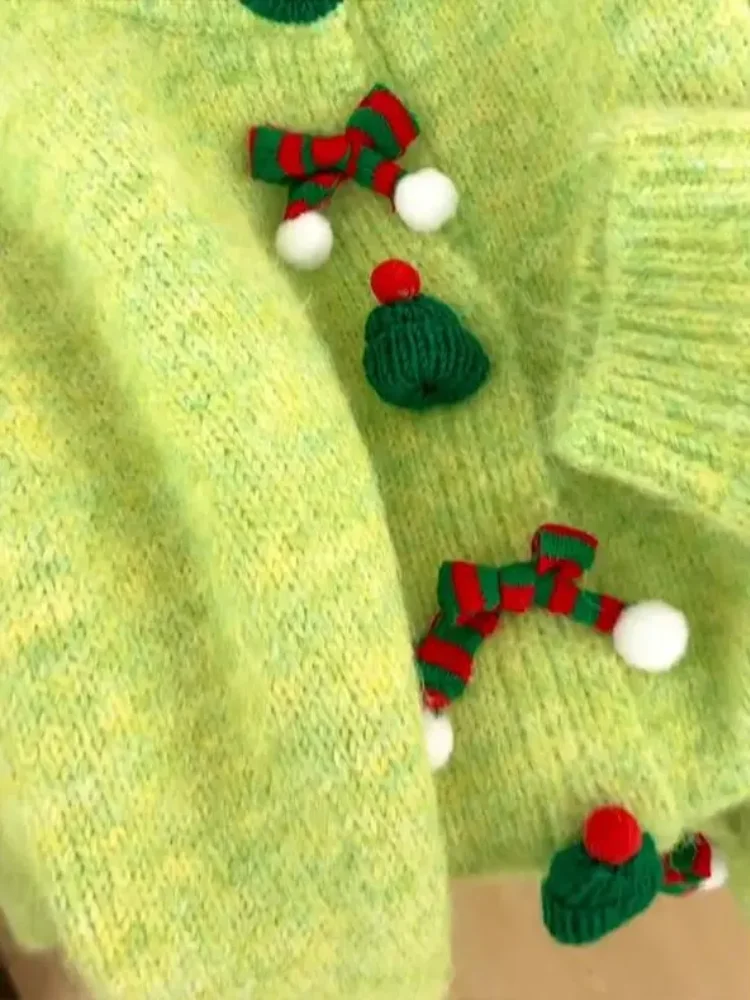 Cisas een Gebreide Trui vrouwen Losse Luie Sle High-End Thi Zachte Vest Jas Herfst Winter Faion Pendelen sle