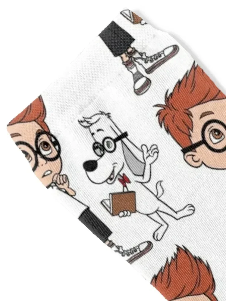 mr peabody and sherman, Socks gym designer brand football snow Male Socks Women's