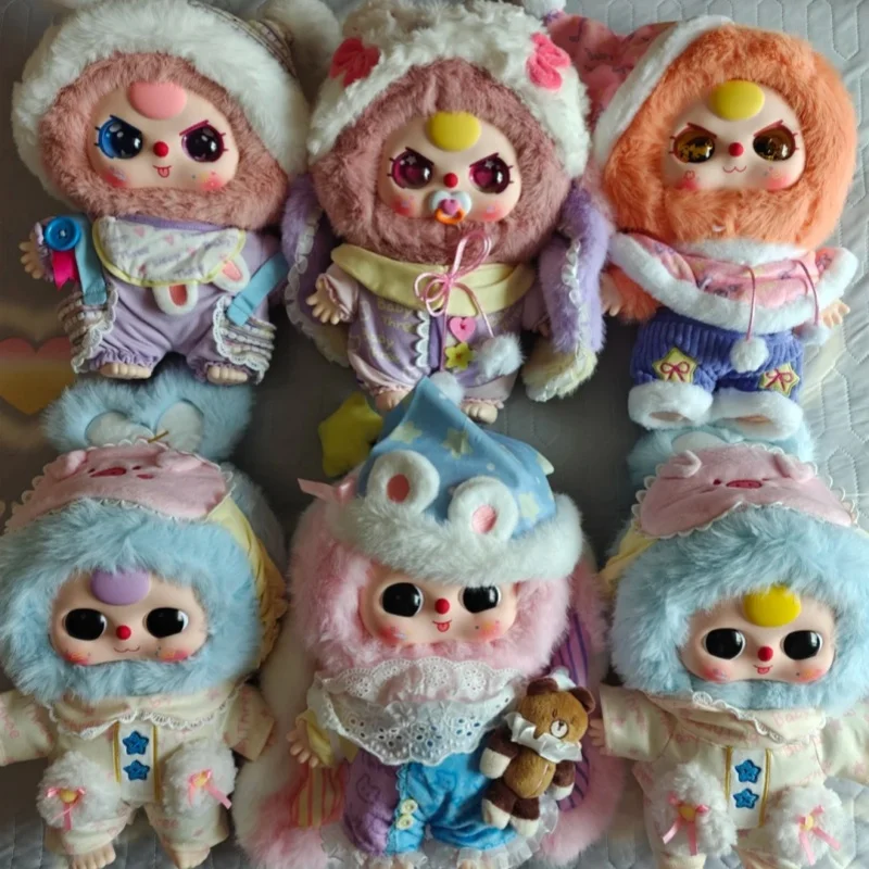 New Baby Three Blind Box Sweet Dream 400% Series Mystery Box Cute Big Doll Ornament Sleep Companion Comfort Toy Surpris Gift