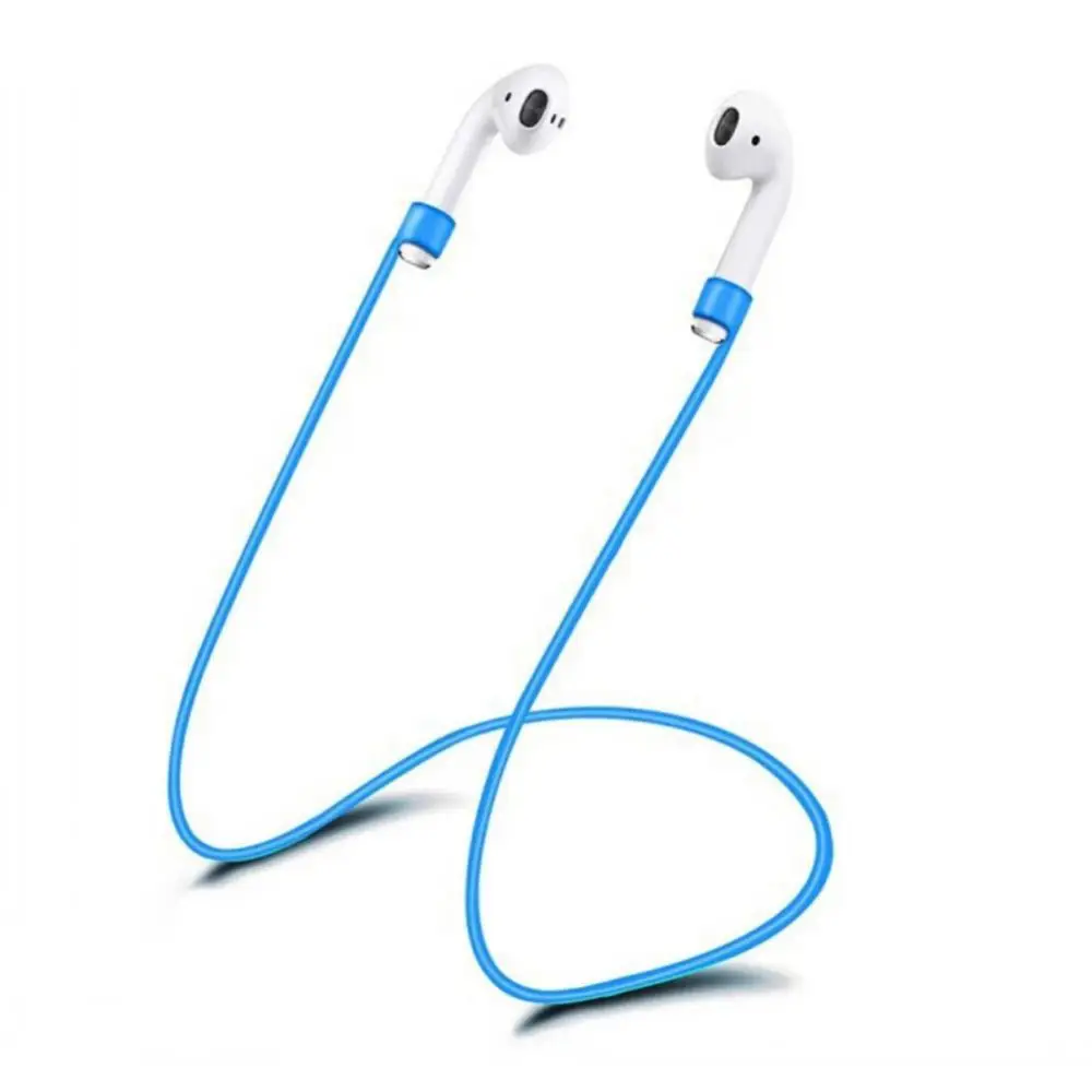 Anti-Lost Silicone Earphone Rope For Apple AirPods Wireless Bluetooth Headphone Neck Strap Cord String Headphone Holder Cable 
