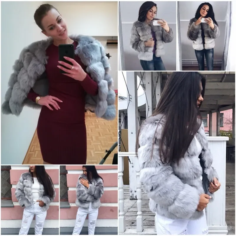 Casaco de pelúcia imitação de raposa feminino, jaqueta grossa, casacos macios, roupas chiques, alta qualidade, moda luxuosa, inverno, Y2K