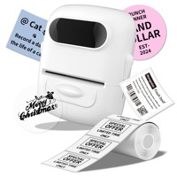 Marklife P50 Label Printer Mini Portable Adhesive Labeller Printer Thermal Sticker Printer Machine For Gift/Diy Creative/Marking