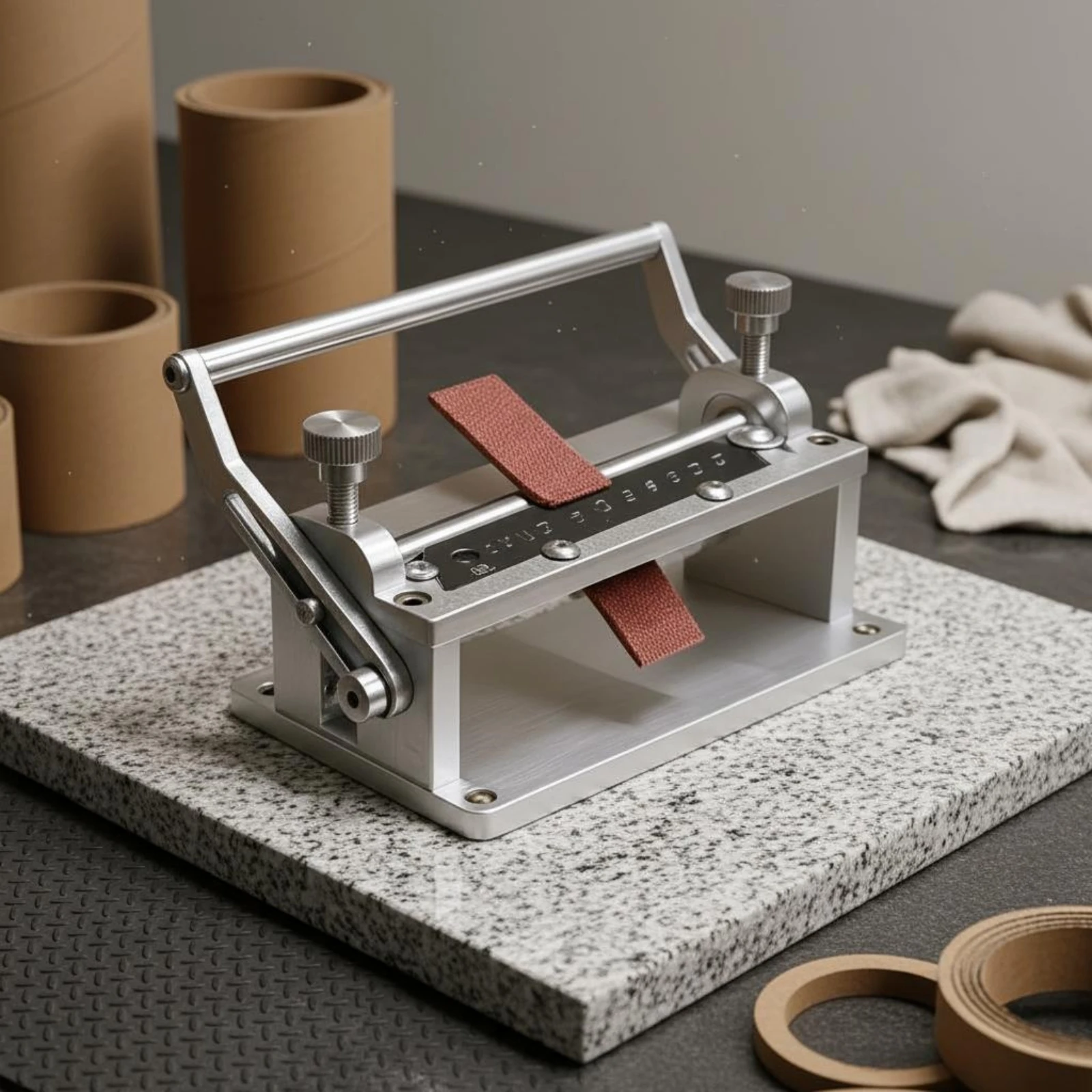 Manual Leather Skiver Easy to Operate Manual Leather Splitter Belt Skiving Tool Metal Body Strap Skiving Tool for Workshop