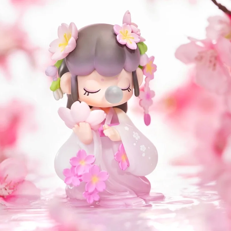 سلسلة مجموعة زهور Nanqian صندوق أعمى تهب فقاعة فتاة المد لعب صندوق غامض هدية مفاجئة لعطلة عيد الميلاد #2