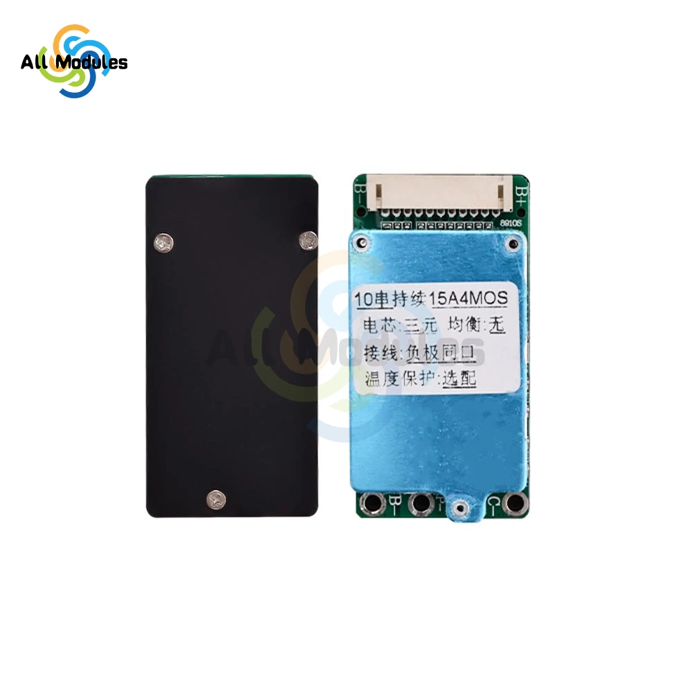 Carte de charge de batterie Lipolymère 18650, protection contre les courts-circuits, port commun pour Ebike Escooter, 10S, 36V, 15A, BMS Eddie ion