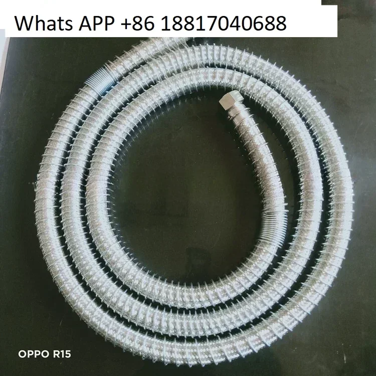 

Low temperature stainless steel metal hose LNG refueling pipe