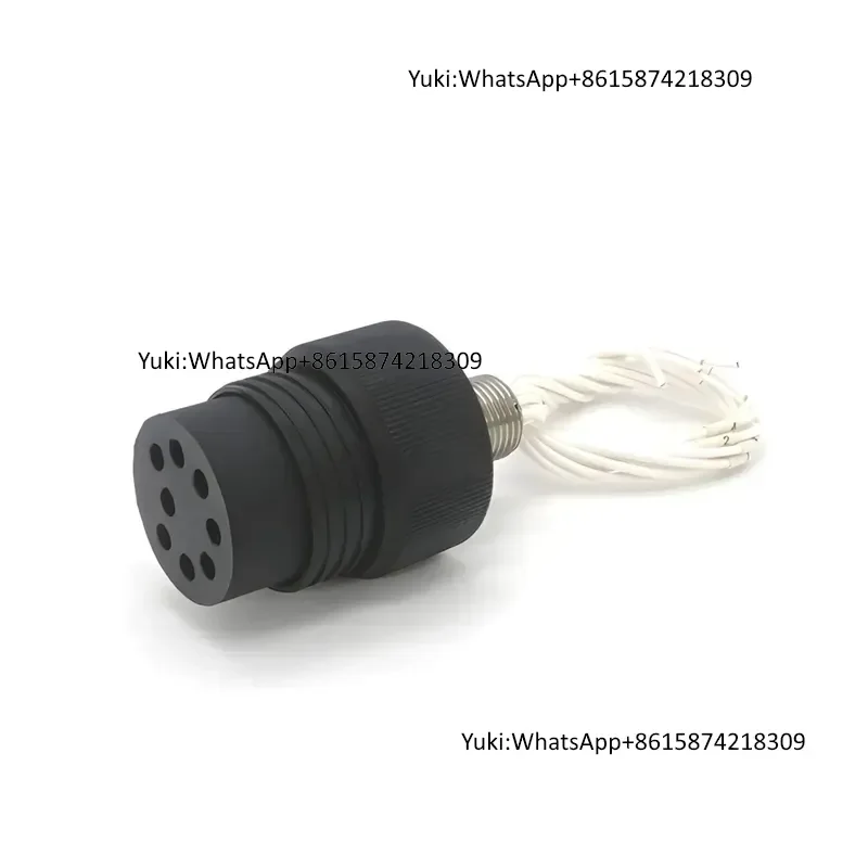 IP69 8pin Female Connector Bh8f 5A Per Contact for Subsea Signal Transmission