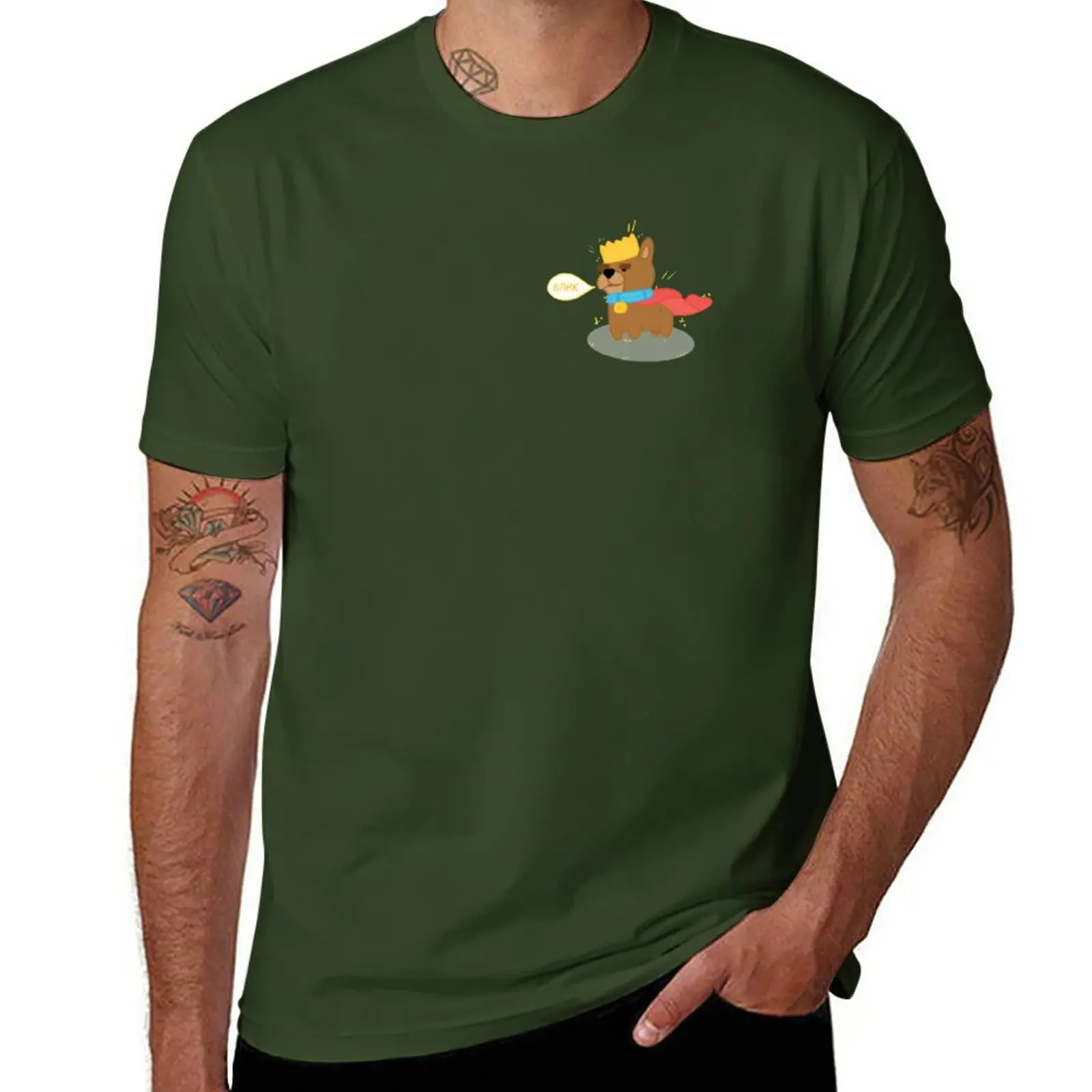 New King Kevin (Overcooked) T-Shirt custom t shirts Aesthetic clothing mens tall t shirts