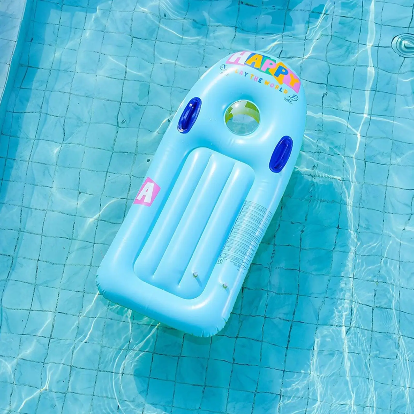 Flotteurs de piscine gonflables pour enfants, tapis de chaise longue en Pvc, radeau, jouets flottants pour jardin, fête en rivière