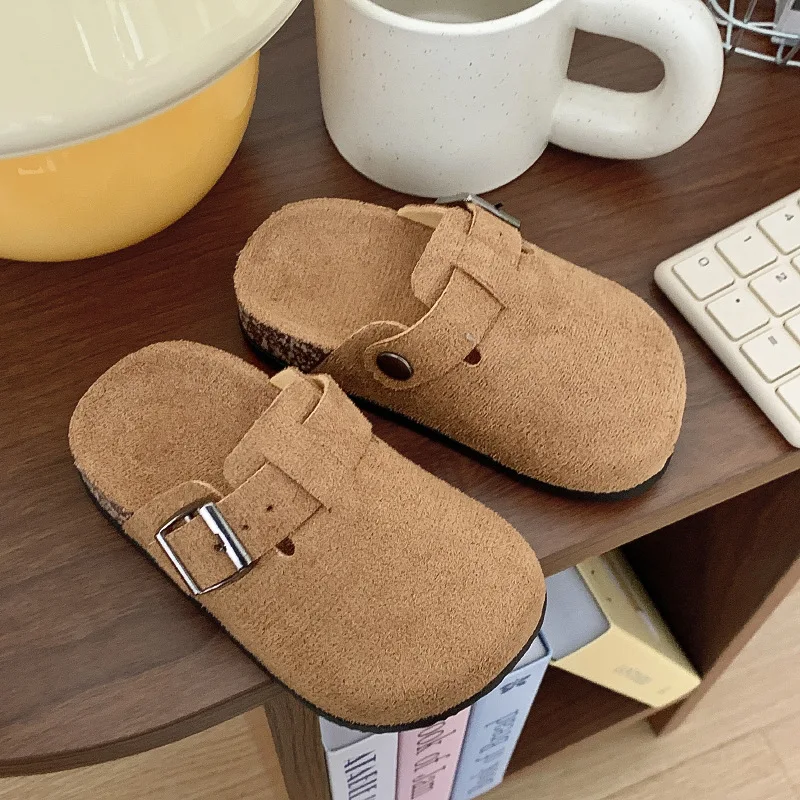 2025 Spring New Children Leather Shoes for Girls Fashion Korean Style Soft Anti-slippery Chic Versatile Breathable Flats
