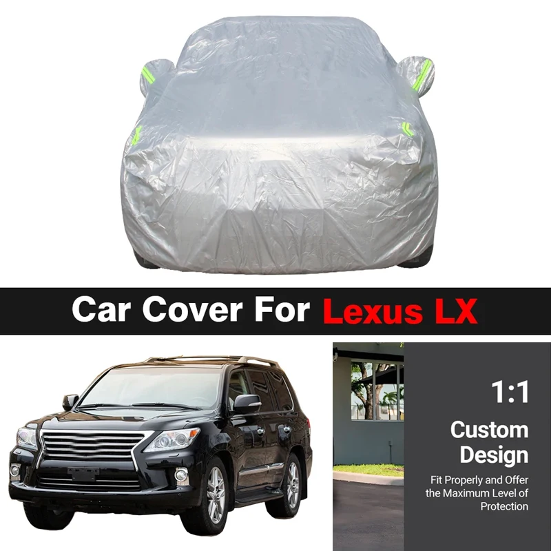 

Car Cover SUV Outdoor Indoor Sun Shade Anti-UV Snow Rain Protection Cover For Lexus LX LX450d LX570 LX460 LX470 LX450