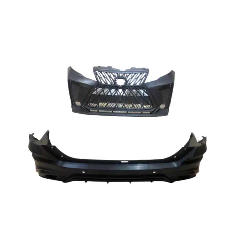 High quality auto parts front bumper upgrade to LX facelift car bumpers for Toyota Rush body kit