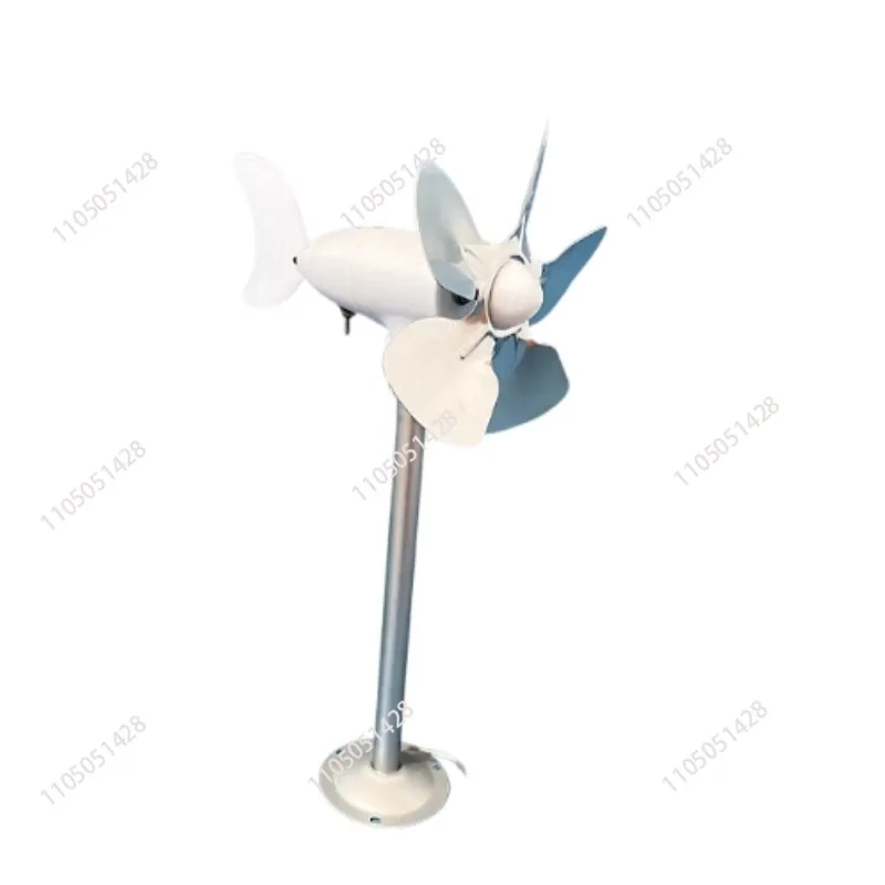 

5-blade Micro Wind Turbine Model Permanent Magnet Brushless Outdoor Science and Education Windmill DIY