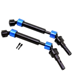 2Pcs 8650 8651 8652 Hard Splined Steel CVD Front Rear Driveshaft Drive Shafts For RC Car Parts 1/10 Traxxas E-Revo 2.0 86086-4