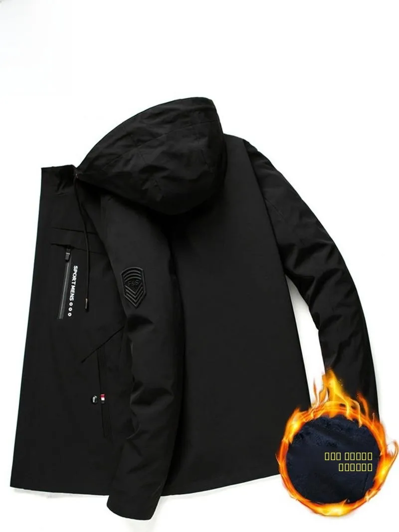 

Men's Casual Jaet Thiened down Cotton Jaet Autumn Winter Faion Urban Sle Youth Daily Wear Polyester Fiber