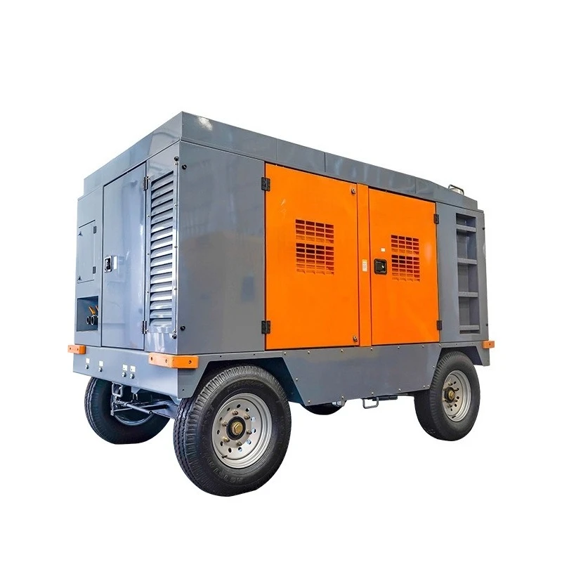 Small mobile air compressor, screw air compressor, electric air pump