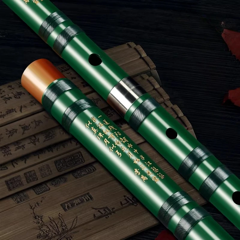 Bamboo Flute Traditional Professional Transverse Flute G/F Key Children  Adults Playing Fife Detachable Double Section Flutes