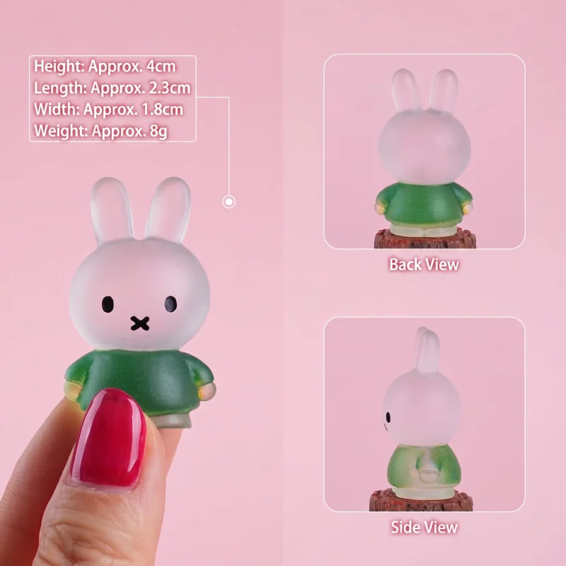 Ozdoba z żywicy Miffy, 4 cm, m – Home Office Jobs recenzja i cena