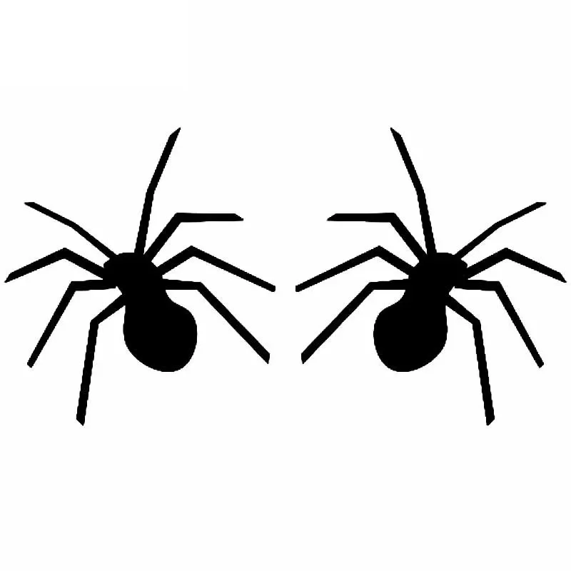 Cool Venom Animal Spider Car Sticker Cover Scratch Decal Pvc Decal Is Suitable for Various Models Black/white, 15cm*13cm