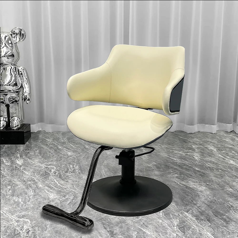 

Simple Modern Barber Chair Comfortable Elastic Delicate Fashion Salon Chair Beauty Design Cadeira De Barbeiro Salon Chair