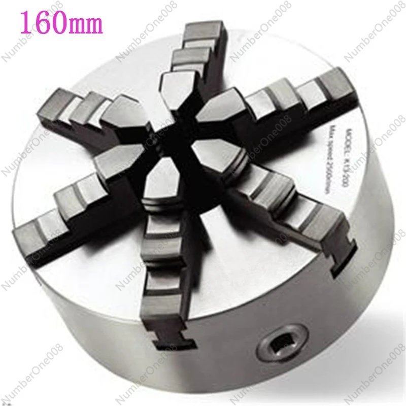 

Высокоточный самоцентрирующийся токарный патрон с 6 кулачками 160 мм (6 дюймов), закаленная сталь с твердым возвратом, для токарного станка и фрезерного станка с ЧПУ