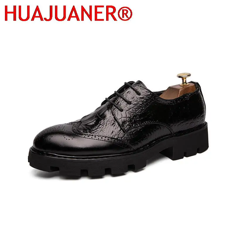 

Mens Shoes Casual Luxury Formal Shoes Brand Fashion Elegant Oxford Dress Party Wedding Shoes Brogue Zapatos de Hombre de Fiesta