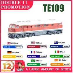 East Germany Mainline Freight and Passenger Single-section Diesel Locomotive TE109 1:87 Plastic Locomotive Model JLKN019