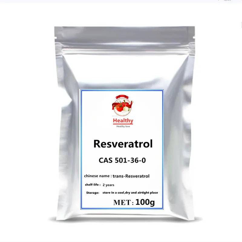 ผง Resveratrol ไวท์เทนนิ่งบำรุงผิว501-36-0