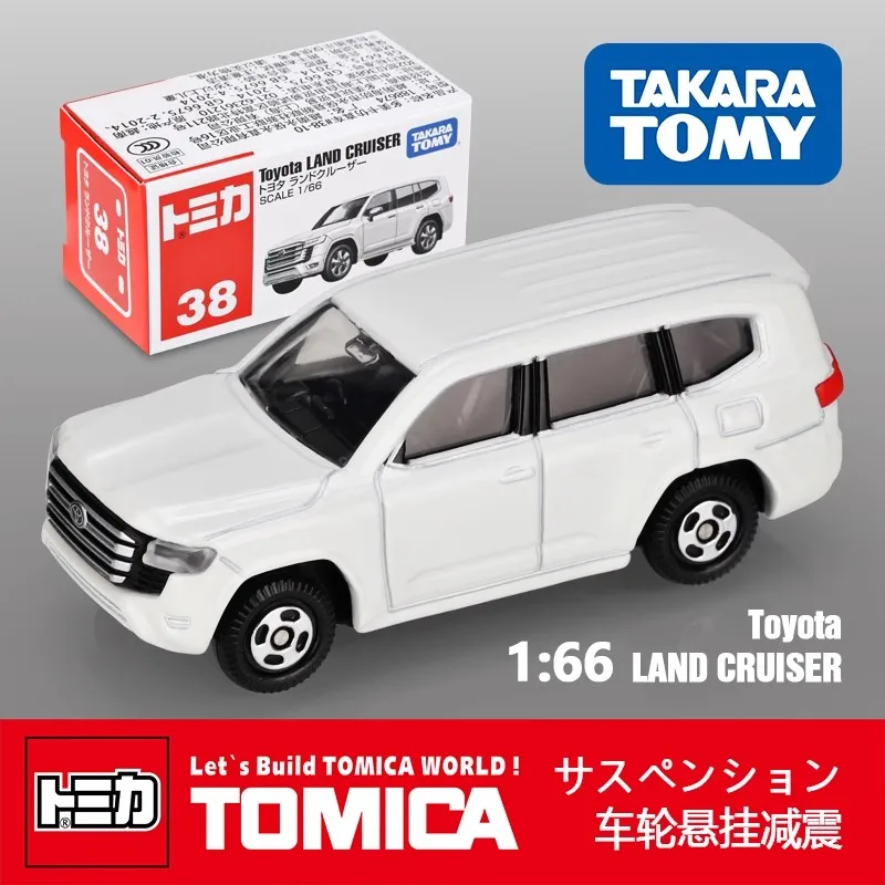 

Takara Tomy Tomica No. 38 Toyota Land Cruiser Alloy car Diecast Model Replica Series Children Gifts Boy Toys