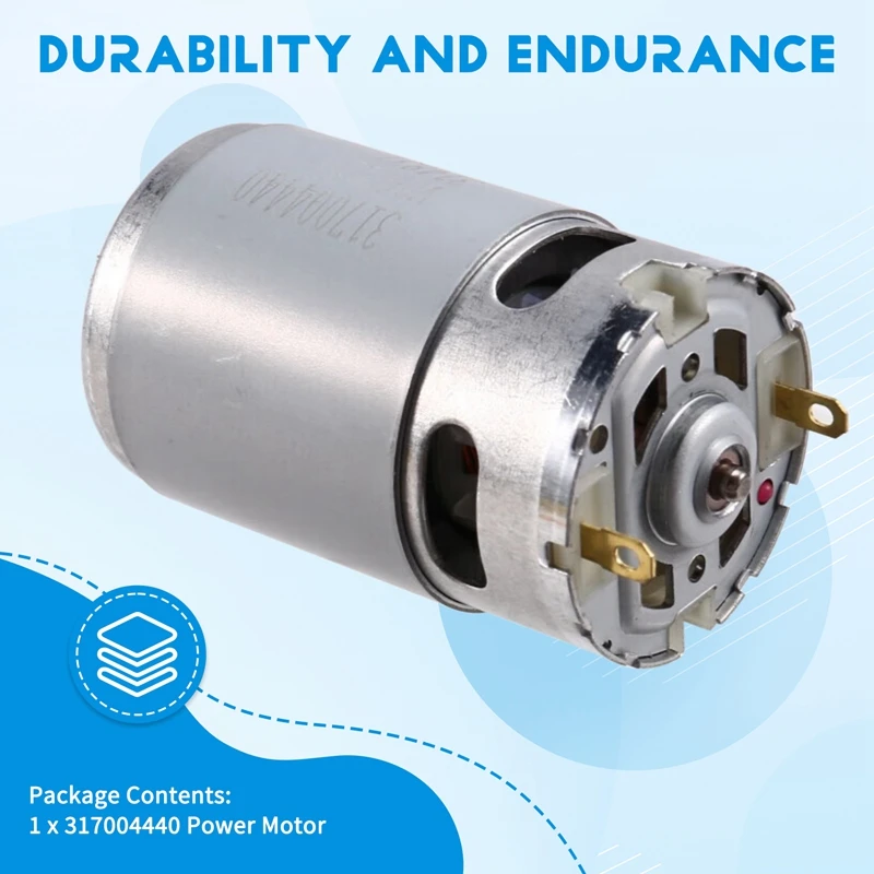 

【BUY NOW】317004440 Motor DC10.8V 14.4V 18V High Speed Power Motor for METABO BS10.8 BS14.4 BS18 Cordless Impact Drill Tool