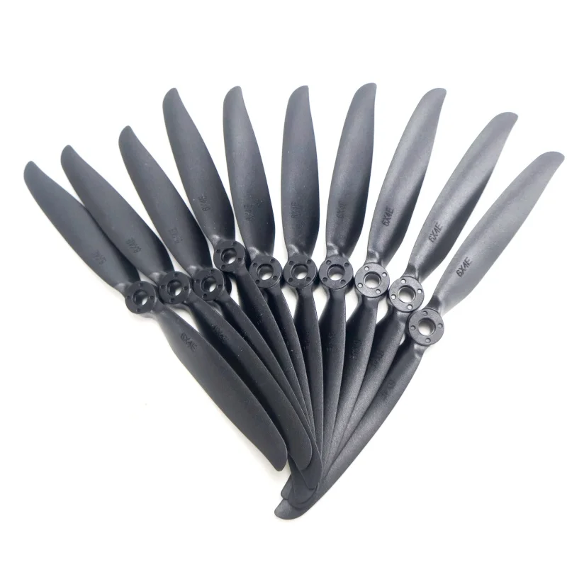 10/100 個 6040 6x4 プロペラ 6x4E ガラス繊維ナイロン APC プロップ RC 飛行機クアッドコプター 2450 高速ブラシレスモーター用