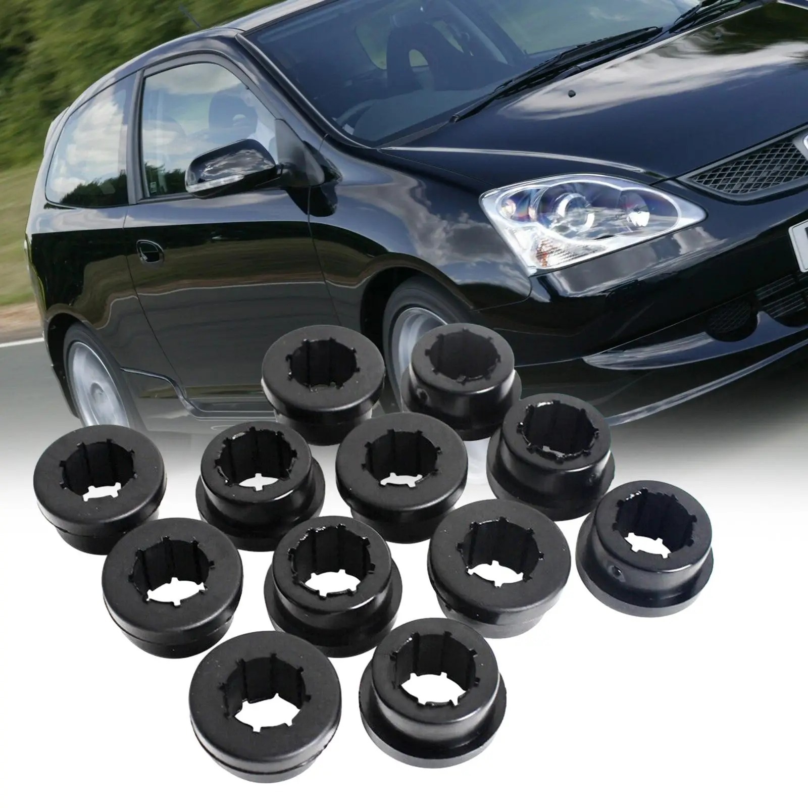 

12 Pieces Lower Control Arm Rear Camber Bushings High Quality Engine Bushings for Eg EK Dc Accessories