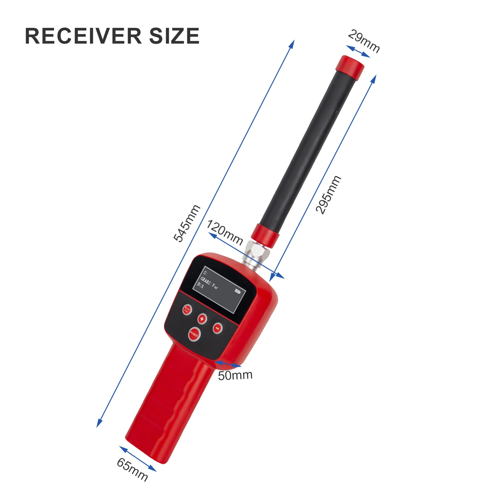 Pipe Inspection Camera Location 512hz Remote Transmitter Receiver Kit,SYANSPAN Signal Sonde for Underground Endoscope Camera