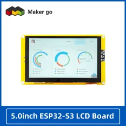 ESP32-S3 HMI 8M PSRAM 16M Flash Arduino LVGL WIFI&Bluetooth 5 