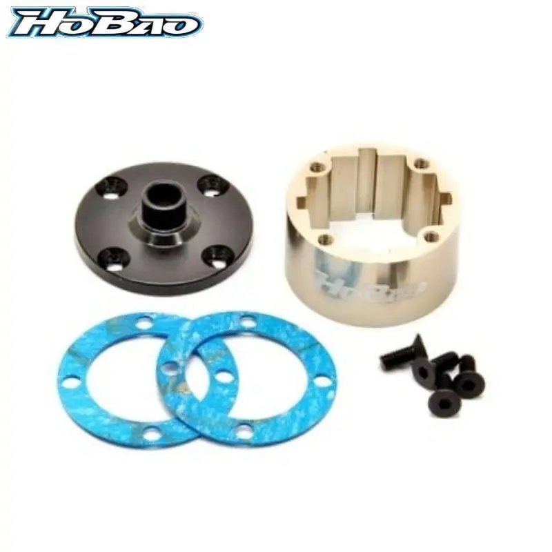 Original OFNA/HOBAO RACING OP-0148 ALUM. DIFF CASE WITH COVER, GASKET, SCREWS For 1/8 HYPER MT PLUS 2 Monster Truck