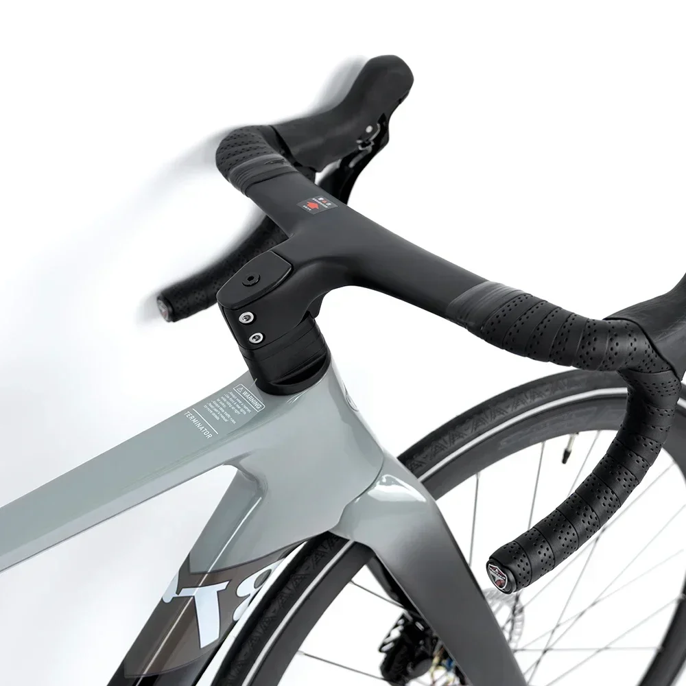 2025 تويتر T8 الهوائية ألياف الكربون الطريق الدراجة 105 عدة R7120-2 * 12 سرعة كابل داخلي توجيه R7070 النفط مكبح قرصي دراجة #3