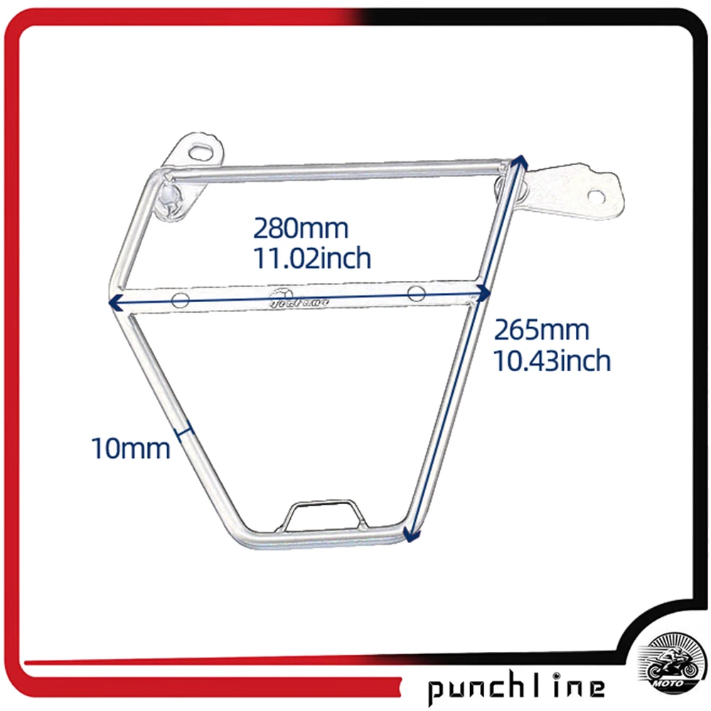 Рисунок 5 - Кронштейн левой стороны для чемодана