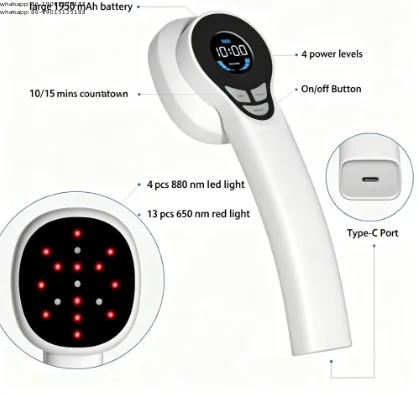 Handheld cold laser therapy device for dogs Red Pet relieves pain